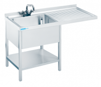 Chromonorm Spülcenter mit 1 Becken – Profi-Serie